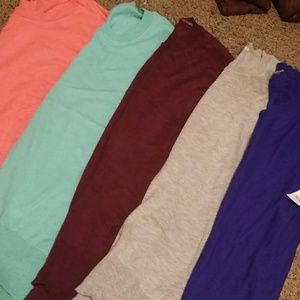 Light weight sweaters